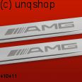 Door sills (Amg) Mercedes C W203 , only for Coupe 