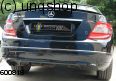 Rear diffuser Mercedes C W204 , only for Standard bumpers NON AMG 