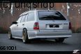 Rear Bumper (AMG look) Mercedes E W124 , only for Estate 