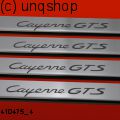 Door sills (Cayenne GTS) Porsche Cayenne 955