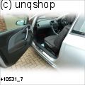 Door sills (GTC) Vauxhall/Opel Astra Mk6/J/IV , only for 3 doors 