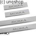 Door sills (MOKKA) Vauxhall/Opel Mokka 