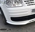 Front splitter bumper lip spoiler valance add on VW CADDY Mk3 2K , only for Prefacelift 