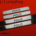 Door sills (POLO) VW Polo Mk5 6R , only for 5 doors 
