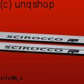 Door sills (SCIROCCO RLINE) VW Scirocco Mk3