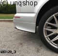 Rear splitter bumper lip spoiler valance add on (ST) VW T6  , only for Tailgate bumper 