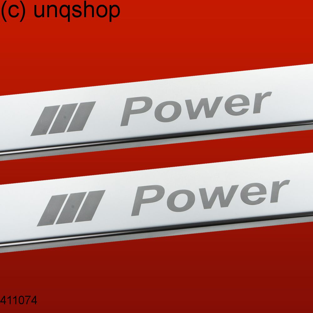Door sills (M POWER) BMW 3 SERIES E30 , only for Convertible/Cabrio/Coupe 