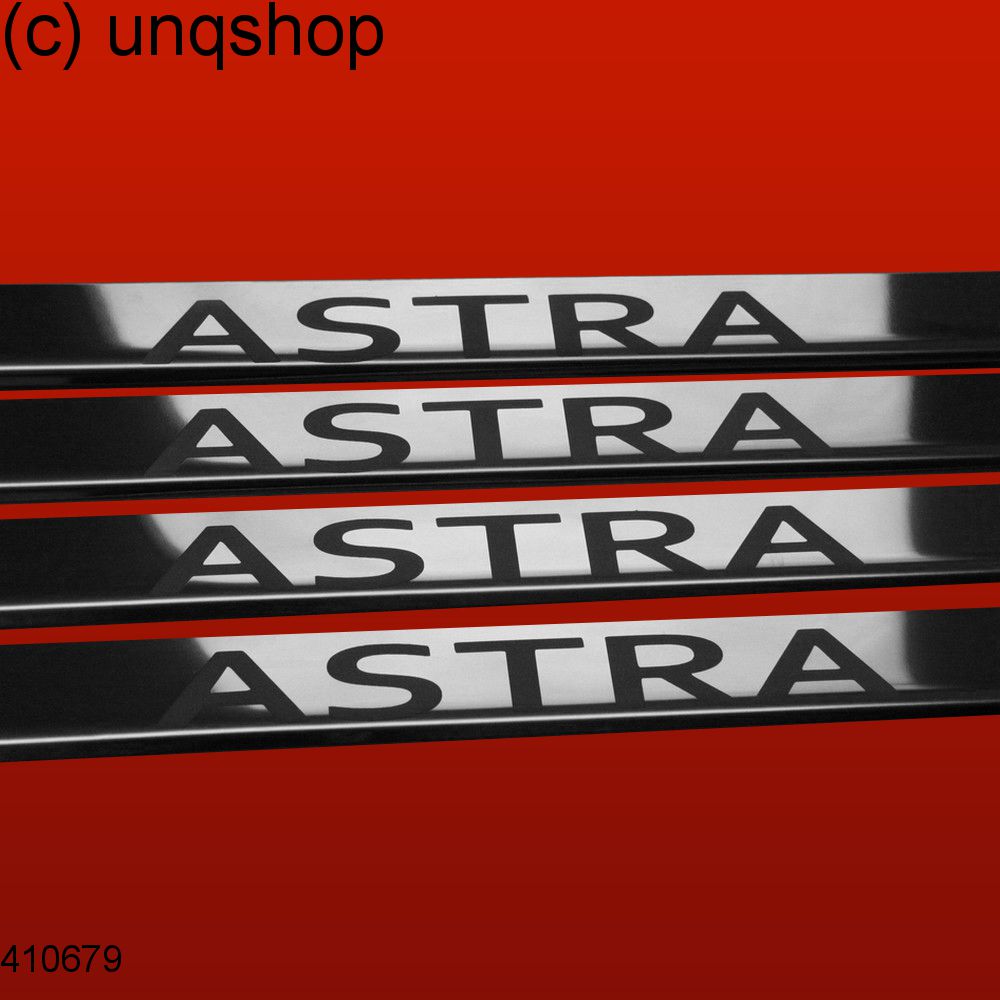Door sills (ASTRA) Vauxhall/Opel Astra Mk3/F/I , only for 5 doors 