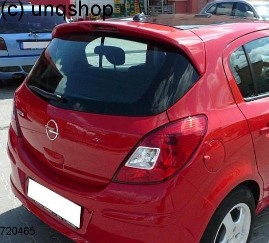 Roof spoiler (ASD) Vauxhall/Opel Corsa D , only for 5 doors 