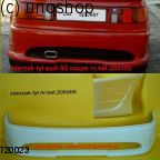 Rear bumper (DSA) Audi 80 B4 , only for Coupe 