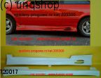 Side skirts (DSA) Audi 80 B4 , only for Coupe 