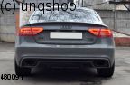 Rear diffuser (RS5) Audi A5  , only for Facelift S-Line 
