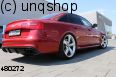 Rear diffuser (RS6 style standard bumper) Audi A6 C7 , only for Saloon & Estate 