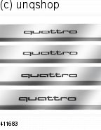 Door sills (Quattro) Audi Q7 4M