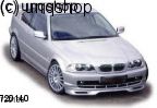 Front splitter bumper lip spoiler valance add on BMW 3 SERIES E46 , only for Prefacelift Coupe 