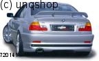 Rear splitter bumper lip spoiler valance add on (L) BMW 3 SERIES E46