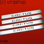 Door sills (CACTUS) Citroen C4 CACTUS 