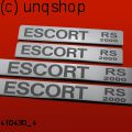 Door sills (Escort RS 2000) Ford Escort Mk5 , only for 5 doors 