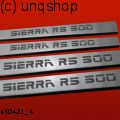 Door sills (Sierra RS 500) Ford Sierra MK2