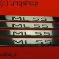 Door sills (ML 55) Mercedes ML W163