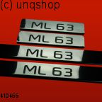 Door sills (ML63) Mercedes ML W166