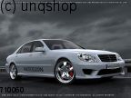 Side Skirts (Sultan) Mercedes S W220 , only for LWB 