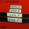 Door sills (COLT) Mitsubishi Colt Z30 , only for 5 doors 
