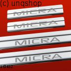 Door sills (Micra) Nissan Micra K12 , only for 5 doors 