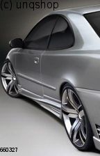 Side skirts Peugeot 406 Coupe