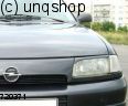 Eyebrows (Type 2) Vauxhall/Opel Astra Mk3/F/I , only for Prefacelift 
