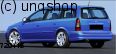 Rear bumper (OPC) Vauxhall/Opel Astra Mk4/G/II , only for Estate 