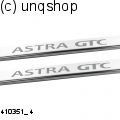 Door sills (Astra GTC) Vauxhall/Opel Astra Mk5/H/III , only for 3 doors 