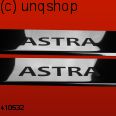Door sills (ASTRA) Vauxhall/Opel Astra Mk6/J/IV , only for 3 doors 