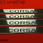 Door sills (CORSA) Vauxhall/Opel Corsa C , only for 5 doors 