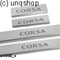 Door sills (CORSA) Vauxhall/Opel Corsa E , only for 5 doors 