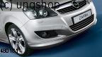 Front splitter bumper lip spoiler valance add on (OPC line) Vauxhall/Opel Zafira B , only for Facelift 