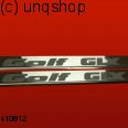 Door sills (GOLF GLX) VW Golf Mk2 , only for 3 doors 