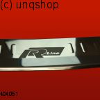 Rear bumper protector (Perfect Shape - Rline) VW Passat B7 , only for Estate 