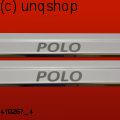 Door sills (POLO) VW Polo Mk4 9N 9N3 , only for 3 doors 