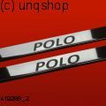 Door sills (POLO) VW Polo Mk5 6R , only for 3 doors 