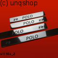 Door sills (POLO R) VW Polo Mk5 6R , only for 5 doors 