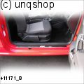 Door sills (RLINE) VW Polo Mk5 6R , only for 3 doors 