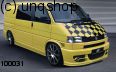 Front bumper VW T4  , only for Short/Flat Nose with Foglights 