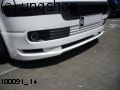 Front splitter bumper lip spoiler valance add on (AB_T 2) VW T5  , only for Transporter Prefacelift 