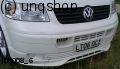 Front splitter bumper lip spoiler valance add on VW T5  , only for Prefacelift Transporter 