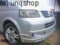 Front splitter bumper lip spoiler valance add on (Sportline) VW T5  , only for Prefacelift Caravelle/Multivan/Sportline 